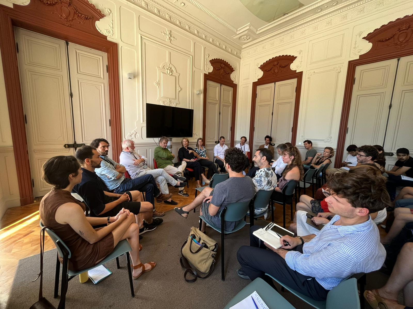 Photo du déplacement à Avignon dans le cadre de la démarche Itinéraires numériques