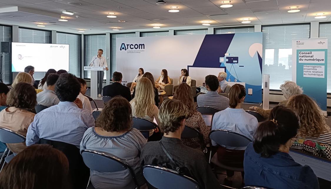 Visuel Journée Arcom et CNNum