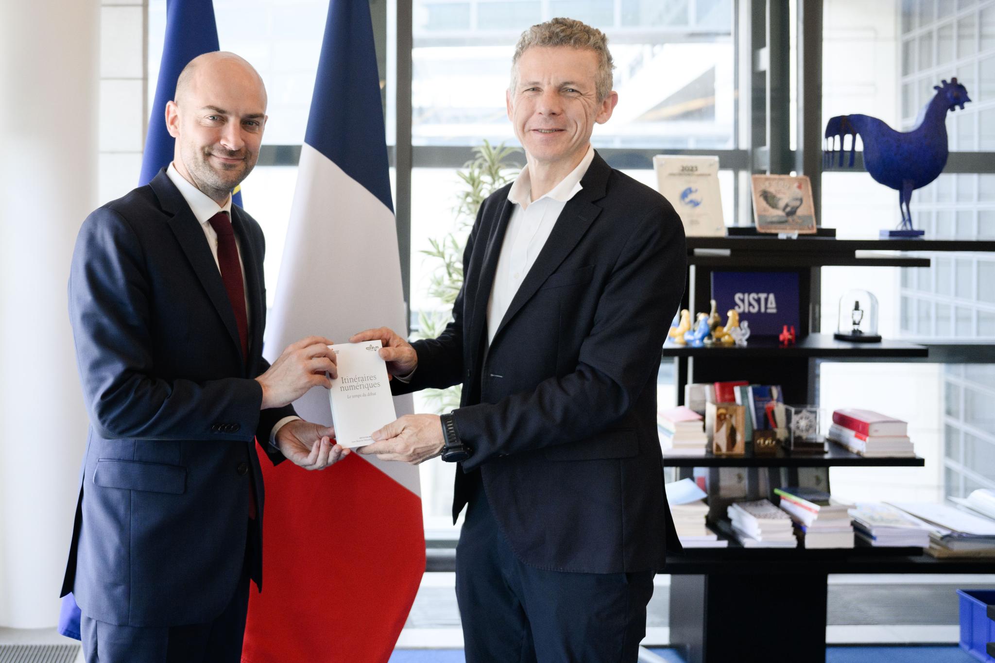 Visuel Gilles Babinet et Jean-Noël Barrot