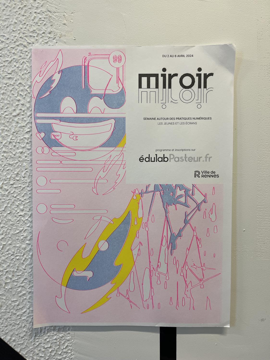 L'affiche de l'événement miroir miroir
